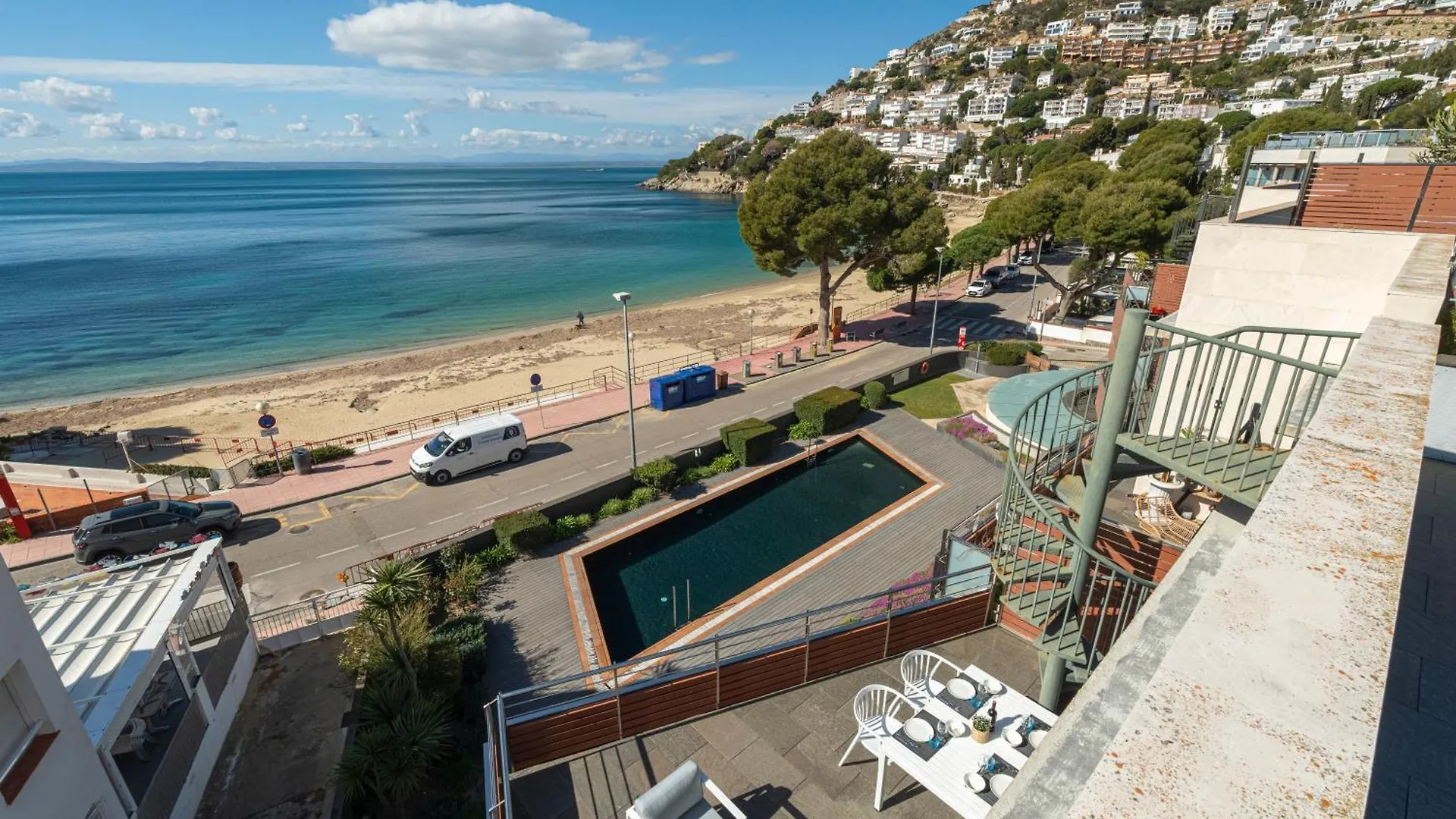 Apartment Apartamento Atico Primera Linea Playa Canyelles Roses Spain
